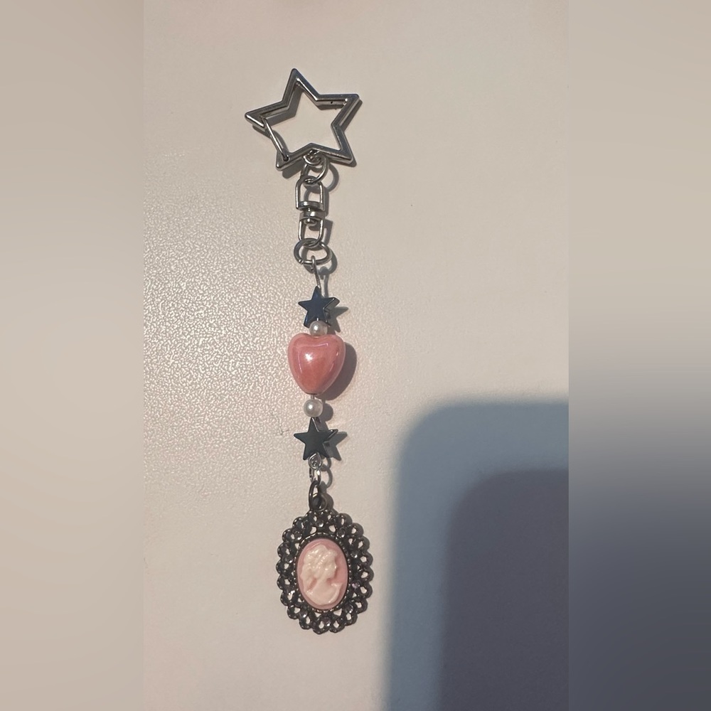 handmade backpack keychain